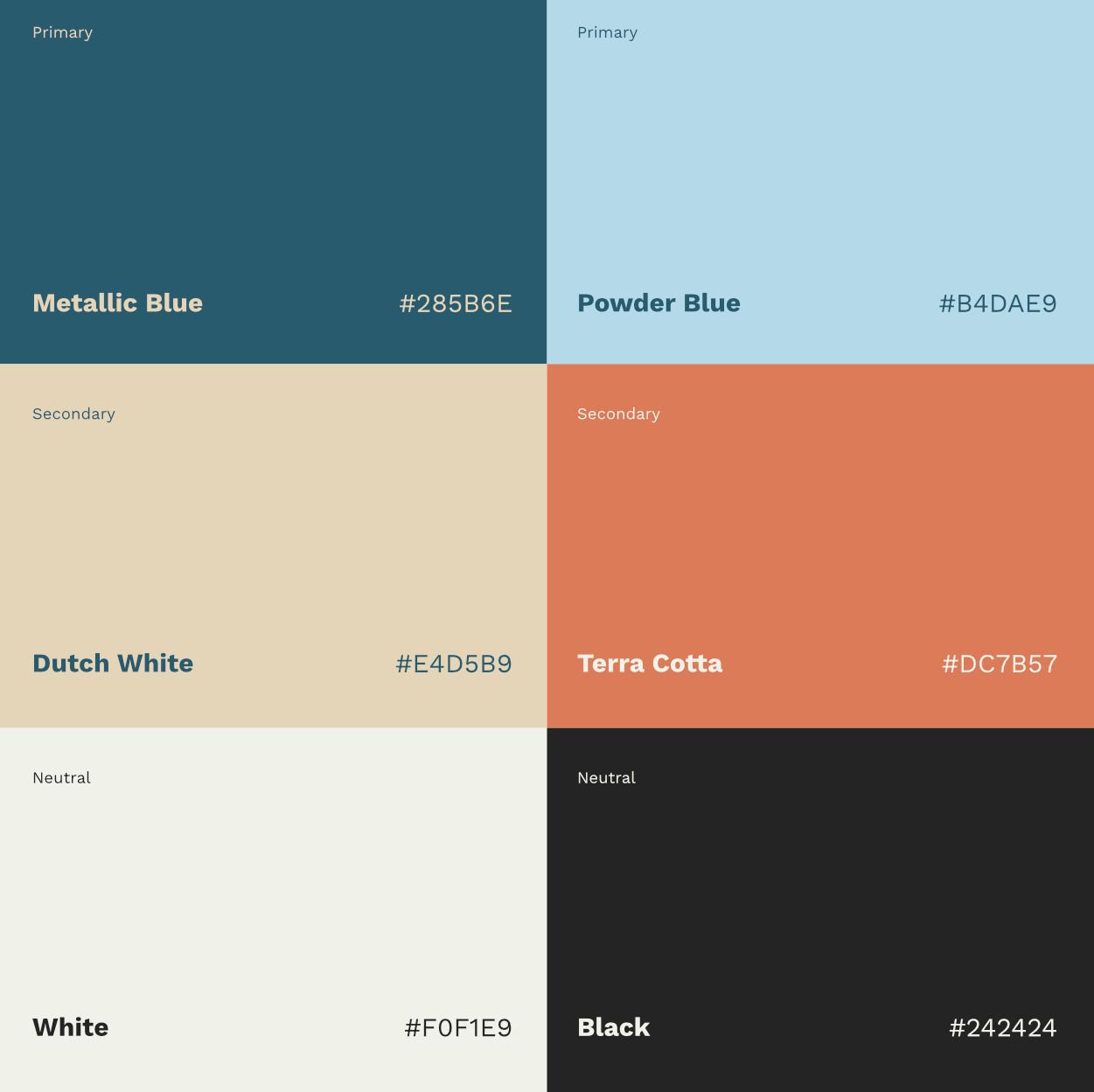 Colour palette