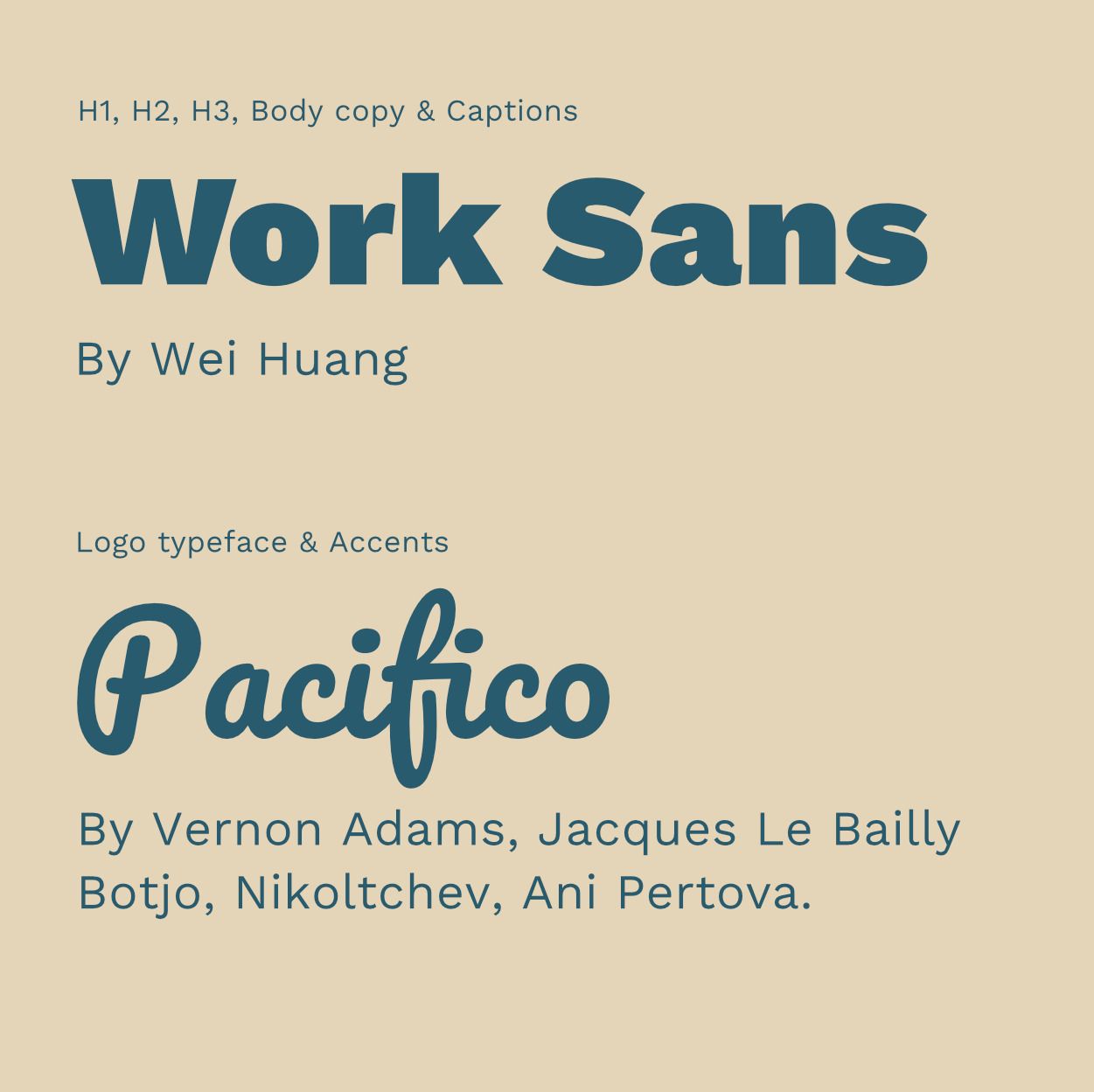 Typefaces