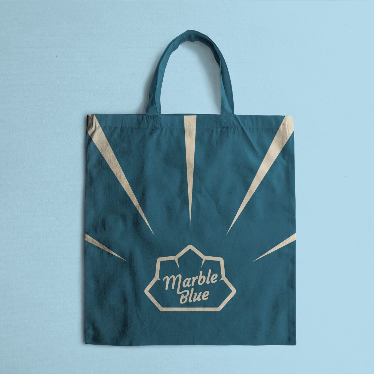 Branded tote bag