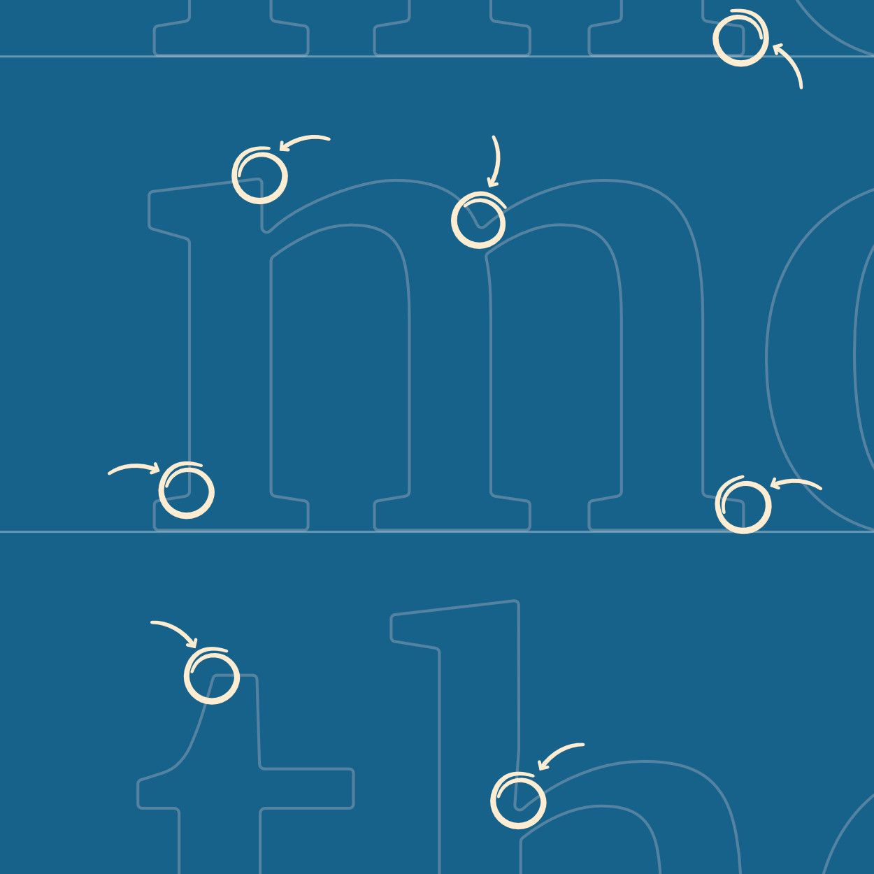 Logo design construction details