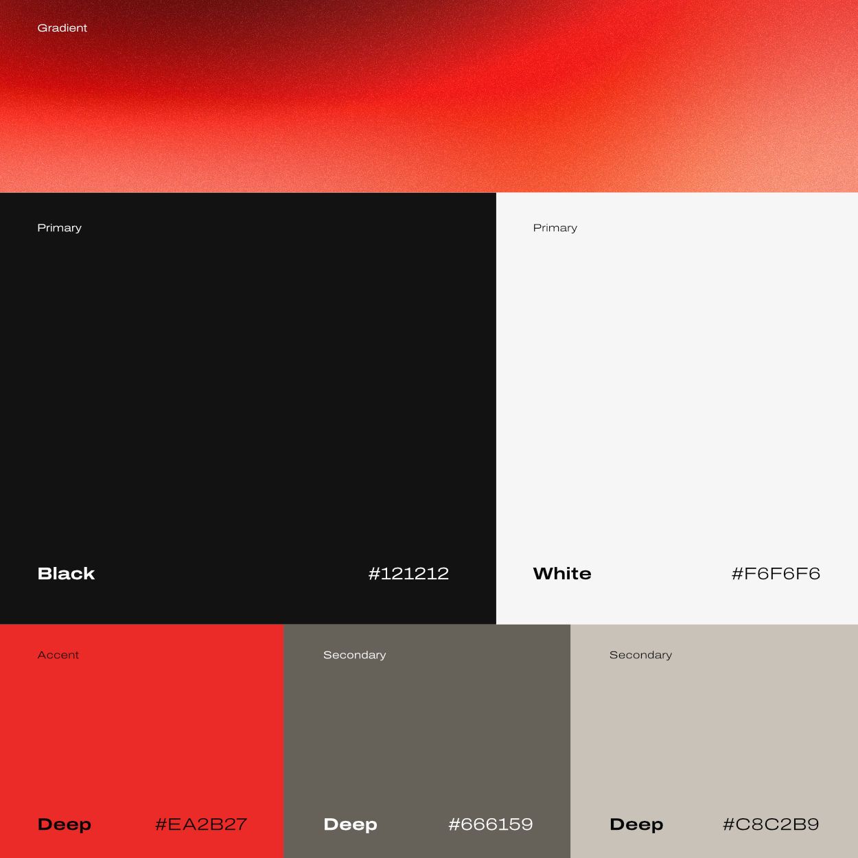 Colour palette